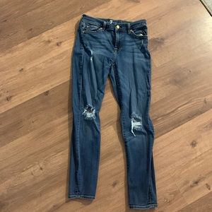 7 for all mankind ankle skinny jeans